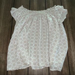 Off Shoulder Floral Top